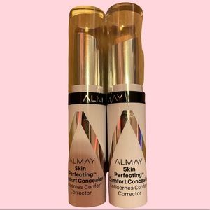 Almay Skin Perfecting Color Corrector. Shade: 100 (Fair) Pack of 2 NIB